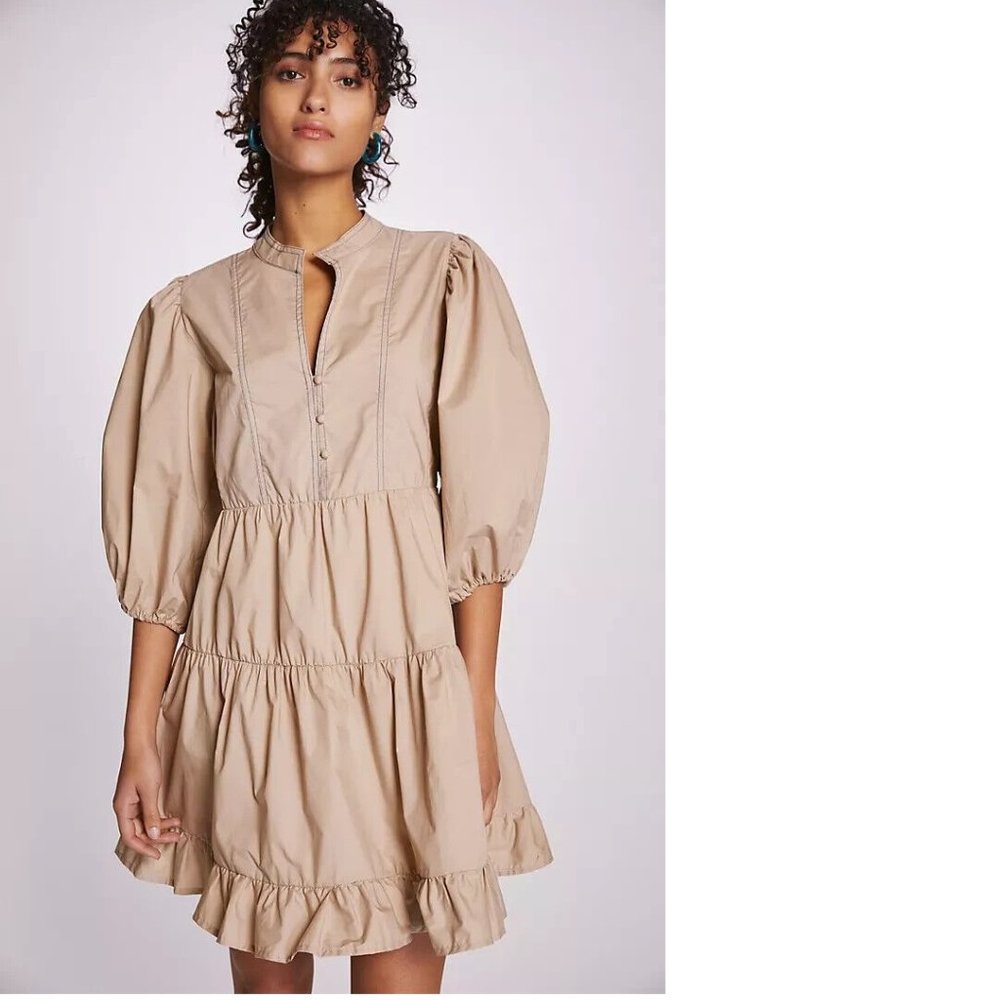 Anthropologie Ruffled Tunic Dress - Picture 4 of 5